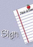 sign
