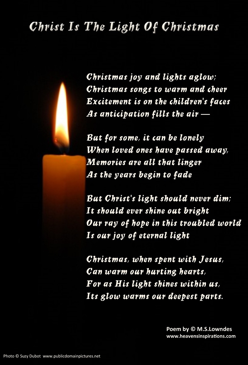 Christ is the Light of Christmas